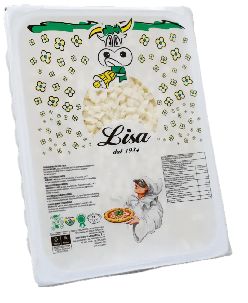 Fior Di Latte Bovarina Diced 3kg